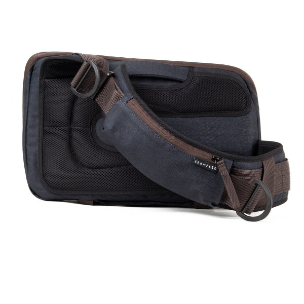 Crumpler Quick Escape Sling L Foto Umhangetasche mit 10 Zoll Tabletfach denimblau QES L 006 Kamerataschen Taschen