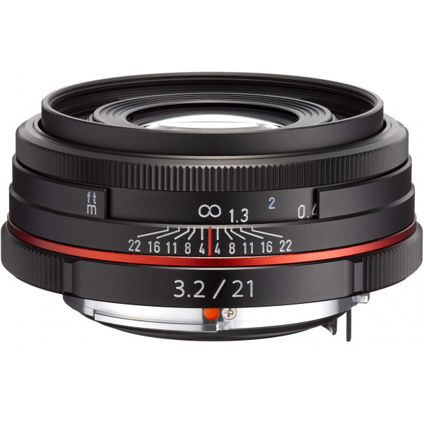 Pentax HD Pentax-DA 21mm F3,2AL Limited Objektiv schwarz HD DA21F3.2AL Limited BK-32