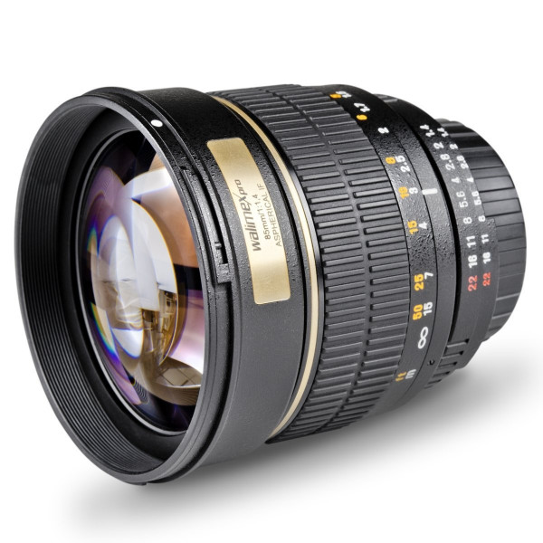 Walimex Pro 85mm 1:1,4 CSC-Objektiv (Filtergewinde 72mm, IF, AS und ED-Linsen) für Canon EOS M Objektivbajonett schwarz-33