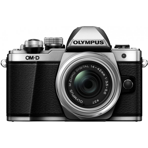 Olympus OM-D E-M10 Mark II Systemkamera (16 Megapixel, 5-Achsen VCM BildsTabilisator, elektronischer Sucher mit 2,36 Mio. OLED, Full-HD, WLAN, Metallgehäuse) Kit inkl. 14-42mm II R Objektiv silber-34