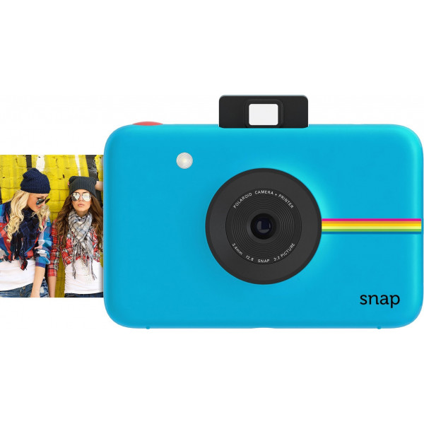 Polaroid Snap Instant Digital Camera (blau) wih ZINK Zero Ink Printing Technology-310