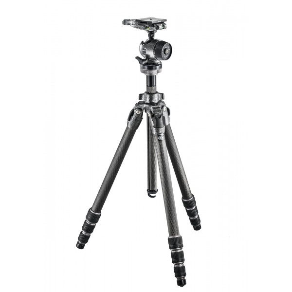 Gitzo Mountaineer Serie 2 Carbon Stativ mit 4x Segmente/Kugelkopf QD-36