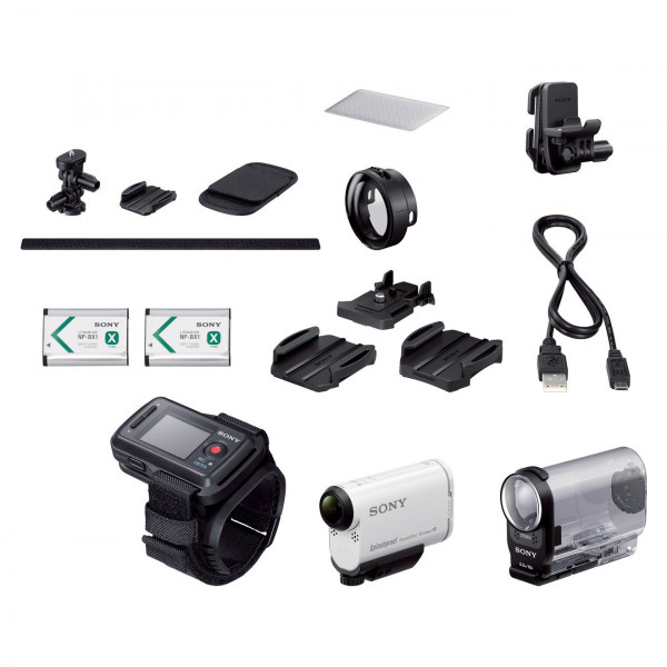 Sony HDR-AS200VT Full HD Actioncam Travel Kit (ZEISS Tessar Objektiv mit 170 Ultra-Weitwinkel, verbesserter optical Steadyshot, Vollständige Sensorauslesung ohne Pixel Binning, Stereo Mikrofon) weiß-342