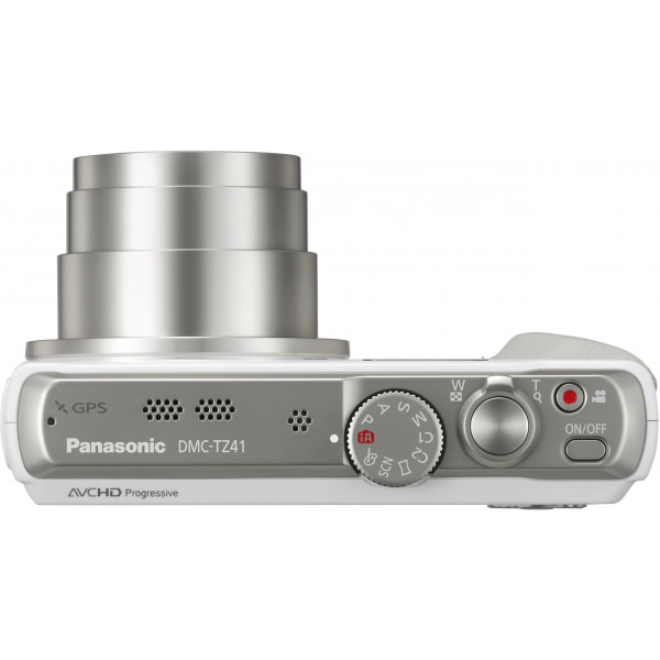 Panasonic DMCTZ41EG9W Digitalkamera 18,1 Megapixel, 20fach opt. Zoom, 7,5 cm 3 Zoll 