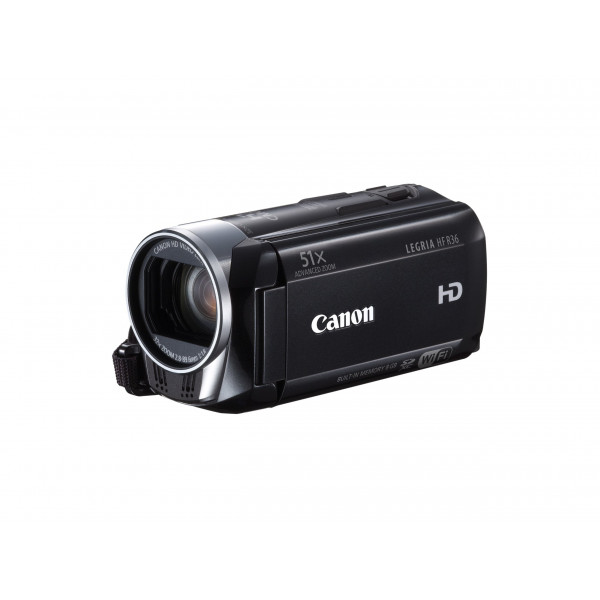 Canon HF R36 Camcorder Black HD 8Gb Flash SDXC FHD 32xZoom 7.5cm Touch LCD-36