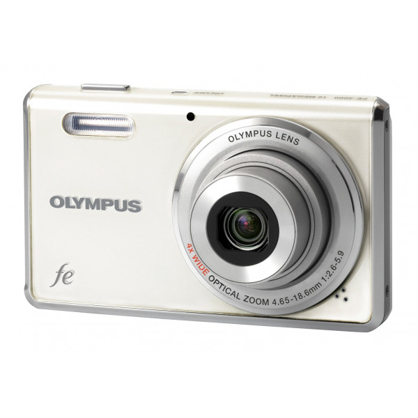 Olympus FE-4000 Digitalkamera (12 Megapixel, 4-fach opt. Zoom, 6,9 cm (2,7 Zoll) Display, Gesichtserkennung, i-Auto Mode, AF-Verfolgung) Pure White-35