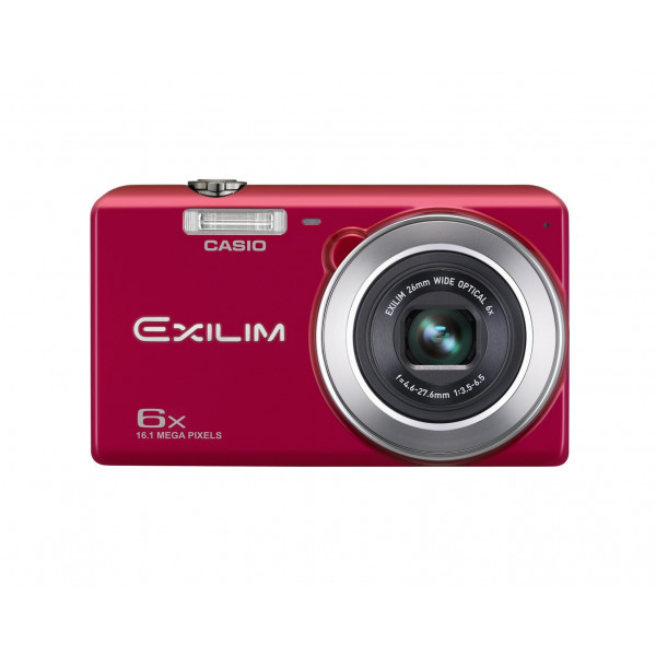 CASIO digital camera EXILIM EX ZS27RD wide angle 26mm optical 6 fold zoom premium auto 16.1 million pixels Red Kompaktkameras Digitalkameras