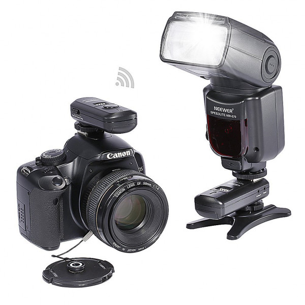 Neewer® PRO NW670 ETTL Flash Blitz Blitzgerät Set für Canon EOS 700D 650D 600D 1100D 550D 500D