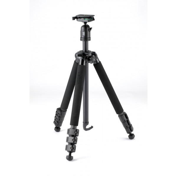 Velbon Geo-Series E543D Karbon Dreibein-Stativ inkl. QHD-53D Kopf (Höhe 168 cm, Belastbarkeit 3 kg)-31