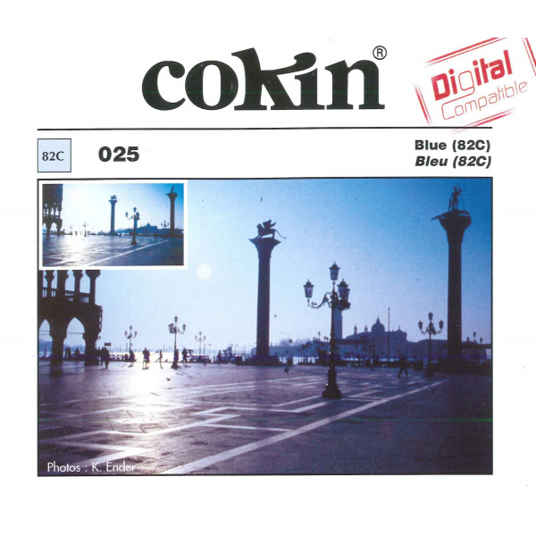 Cokin X025 Farbfilter (82C) Größe S blau-31
