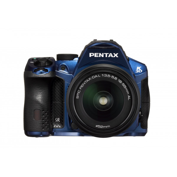 Pentax K-30 SLR-Digitalkamera (16 Megapixel, 7,6 cm (3 Zoll) Display, Wetterfest, Full-HD, Prismensucher) mit DAL 18-55mm Objektiv Kit blau-35