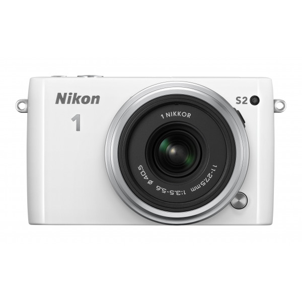 Nikon 1 S2 Systemkamera (14 Megapixel, 7,5 cm (3 Zoll) LCD-Display, Wi-Fi-fähig, USB, HDMI, Full-HD-Videofunktion) Kit inkl. 1 Nikkor 11-27,5mm Objektiv weiß-36