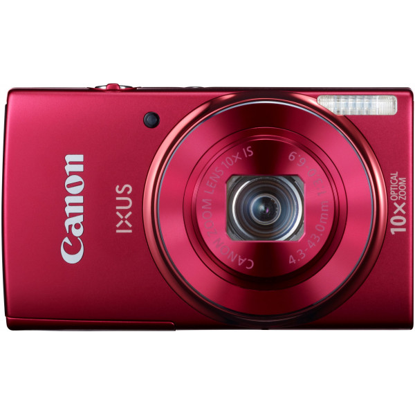 Canon IXUS 155 Digitalkamera (20 Megapixel, 10-fach opt. Zoom, 6,8 cm (2,6 Zoll) LCD-Display, HD-Ready) rot-310
