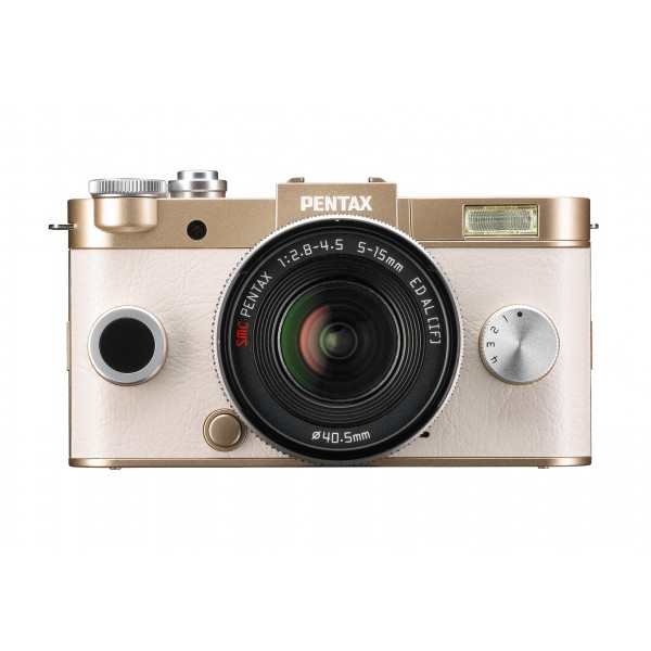 Pentax Q-S1 Systemkamera (12 Megapixel, 7,6 cm (3 Zoll) HD-LCD-Display, bildstabilisiert, DRII Dust Removal System, Full-HD-Video, HDMI) Double Zoom Kit inkl. 5-15mm und 15-45 mm Objektiv gold-37