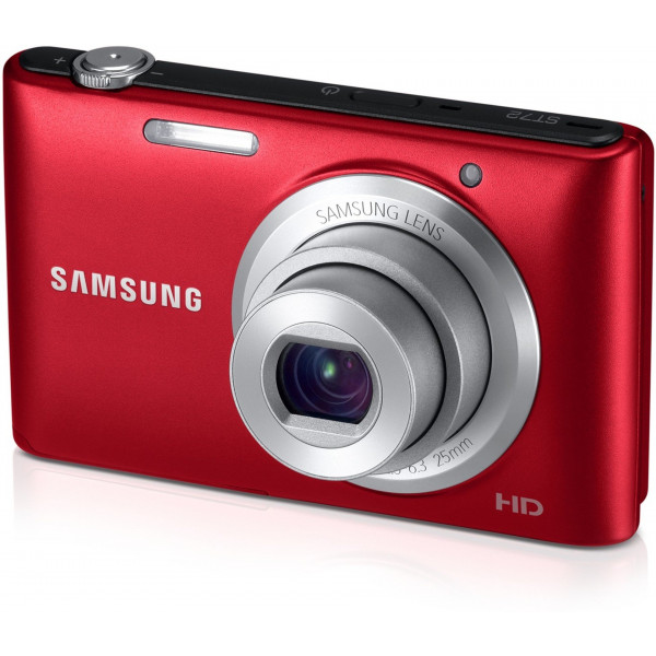 Samsung ST72 Digitalkamera (16,2 Megapixel, 5-fach opt. Zoom, 7,5 cm (3 Zoll) Display, bildstabilisiert, micro-SD Slot) rot-37