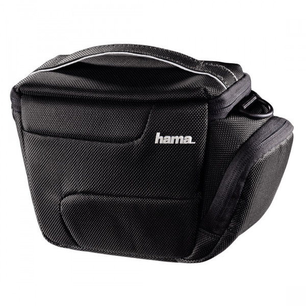 Hama Reise-Kameratasche für eine kompakte Systemkamera mit zwei Objektiven, Seattle 110, Schwarz-37