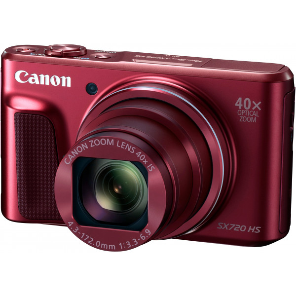 Canon PowerShot SX720 HS Digitalkamera (20,3 Megapixel CMOS-Sensor, 7,5 cm (3 Zoll) LCD-Display, 40 x Zoom, Full HD, WLAN) rot-35