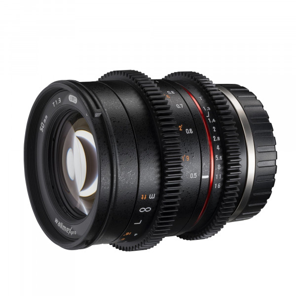 Walimex Pro 21146 50/1,3 VCSC Objektiv für Sony E Bajonett-35