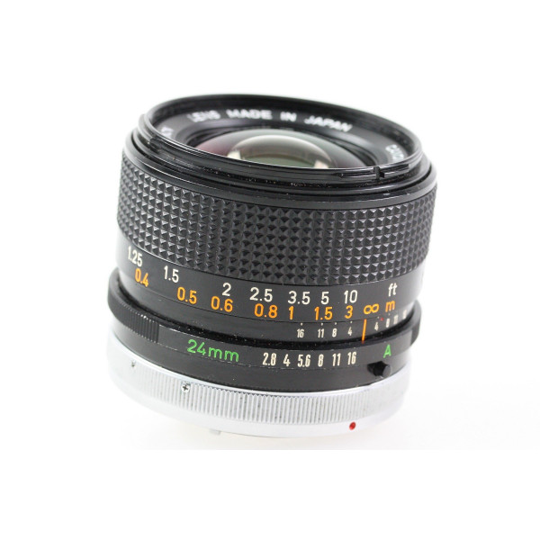 Canon FD 24mm 24 mm S.S.C 1:2.8 2.8 A-1 AT-1 T70 AE-1 F-1-33
