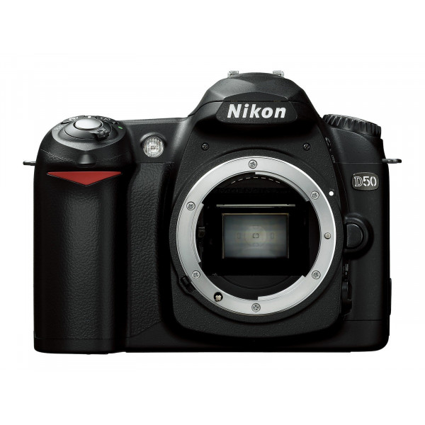 Nikon D50 SLR-Digitalkamera (6 Megapixel) Gehäuse schwarz-32