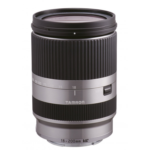 Tamron 18-200mm F/3.5-6.3 Di III VC Nex Objektiv für Sony NEX-Serie silber-37