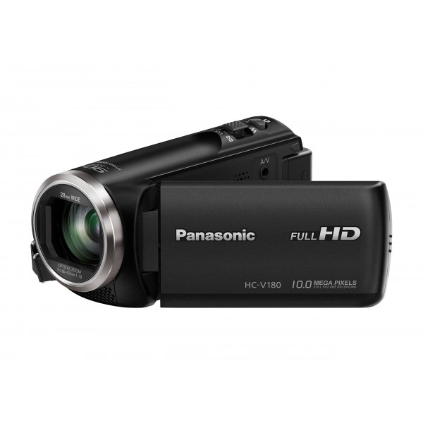 Panasonic HC-V180EG-K Full HD Camcorder (1/5, 8 Zoll Sensor, Full HD, 50x optischer Zoom, 28 mm Weitwinkel, opt. 5-Achsen Bildstabilisator Hybrid OIS+) schwarz-310