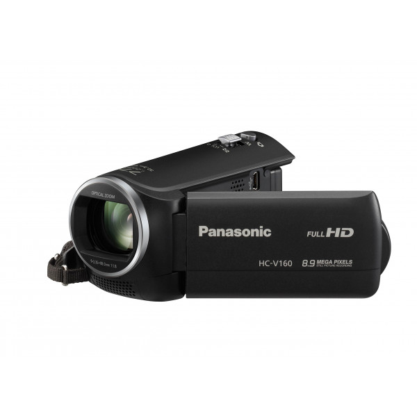 Panasonic HC-V160EG-K Full HD Camcorder ( 38x opt. Zoom, 2,2 MP, WiFi, 6,7 cm großes LC-Display, elektr. Bildstabilisator) schwarz-34