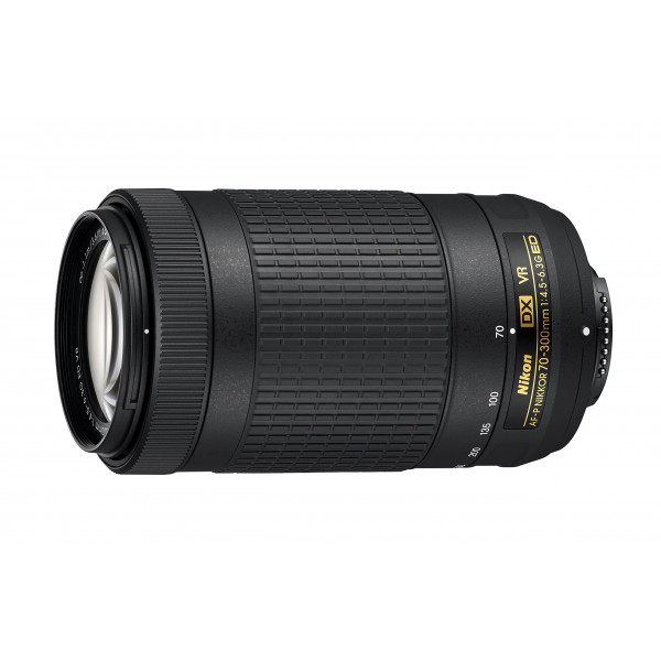 Nikon AF-P DX Nikkor 70-300 mm 1:4,5-6,3G ED VR, Vorderer Objektivdeckel mit Schnappverschluss LC-58 weiß/schwarz-33