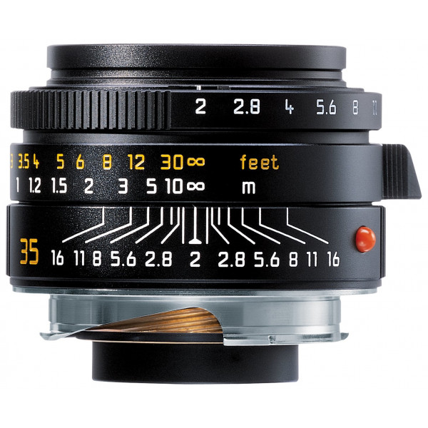 Leica Summicron-M 35 mm f/2 Kamera-Objektiven (7/5, 3,53 cm, 0,7 M, Leica M, schwarz, 5,3 cm)-31