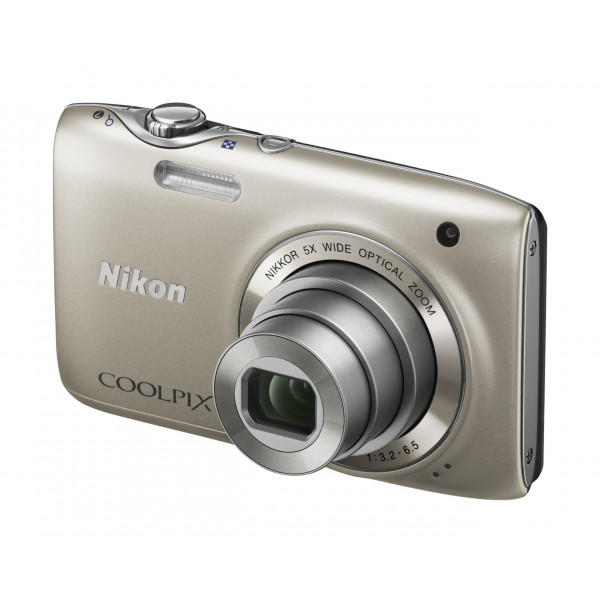 Nikon Coolpix S3100 Digitalkamera (14 Megapixel, 5-fach opt. Zoom, 6,7 cm (2,7 Zoll) Display, HD Video, bildstabilisiert) silber-35