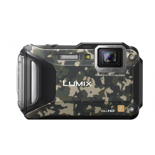Panasonic LUMIX DMC-FT5EG9-Z Outdoor Kamera (3 Zoll LCD-Display, LEICA Weitwinkel Objektiv mit 4,6x opt. Zoom, wasserdicht bis 13 m, GPS, WiFi) camouflage-35