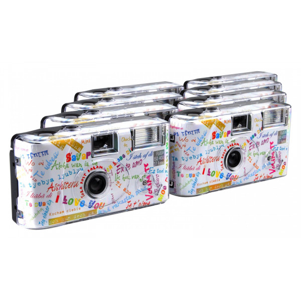 TopShot I mog di Einwegkamera (27 Fotos, Blitz, 8-er Pack) weiß-31