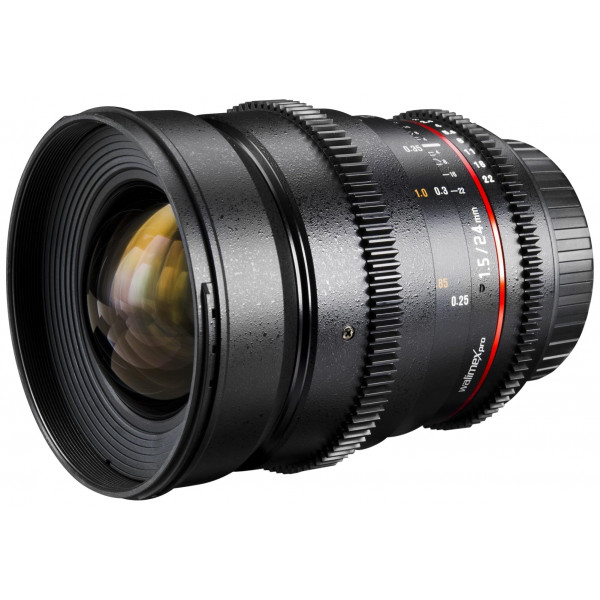 Walimex Pro 24 mm 1:1,5 VCSC Foto/Videoobjektiv für Fuji X Objektivbajonett (Filtergewinde 77mm, Gegenlichtblende, Zahnkranz, stufenlose Blende/Fokus) schwarz-36