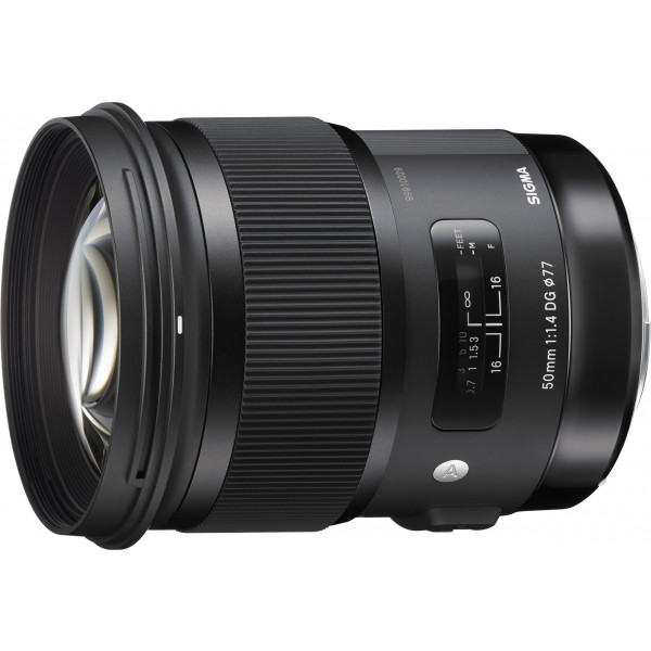 Sigma 50mm F1,4 DG HSM Objektiv (Filtergewinde 77mm) für Nikon Objektivbajonett schwarz-38