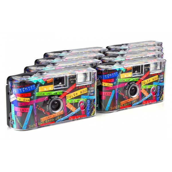 TopShot I mog di Einwegkamera (27 Fotos, Blitz, 8-er Pack) schwarz-31