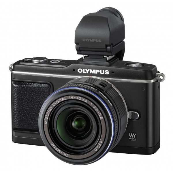 Olympus PEN E-P2 Systemkamera (12,3 Megapixel, 7,6 cm Display, Bildstabilisator) Kit inkl. 14-42mm Objektiv und EVF Sucher schwarz-36