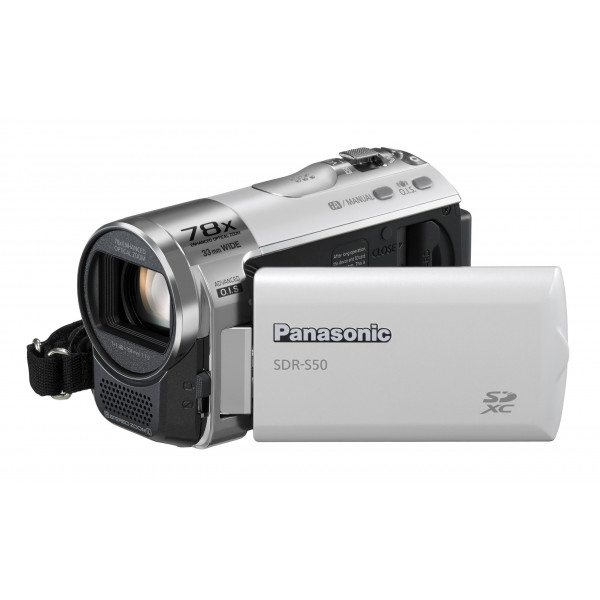 Panasonic SDR-S50EG-W Camcorder (SD Kartenslots, 78-fach optisher Zoom, 6.9 cm Display, Bildstabilisator, USB 2.0) weiß-36