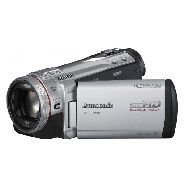 Panasonic HDC-SD909EGS Full HD Camcorder (SD-Kartenslot, 12-fach opt. Zoom, 8,8 cm (3,5 Zoll) Display, Bildstabilisator, 3D kompatibel) silber-35