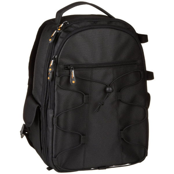 AmazonBasics SLR-Kamerarucksack für Spiegelreflexkameras und Zubehör schwarz-36