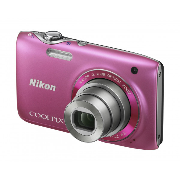 Nikon Coolpix S3100 Digitalkamera (14 Megapixel, 5-fach opt. Zoom, 6,7 cm (2,7 Zoll) Display, HD Video, bildstabilisiert) pink-37