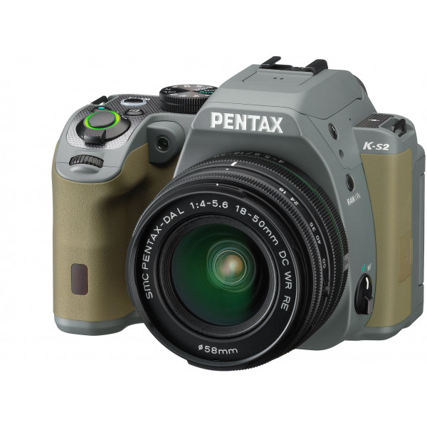 Pentax K-S2 Spiegelreflexkamera (20 Megapixel, 7,6 cm (3 Zoll) LCD-Display, Full-HD-Video, Wi-Fi, GPS, NFC, HDMI, USB 2.0) Kit inkl. 18-50mm WR-Objektiv waldgrün-31