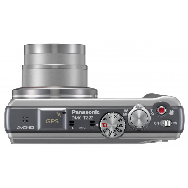 Panasonic Lumix DMCTZ22EGS Digitalkamera 14 Megapixel, 16fach opt. Zoom, 7,5 cm 3 Zoll 