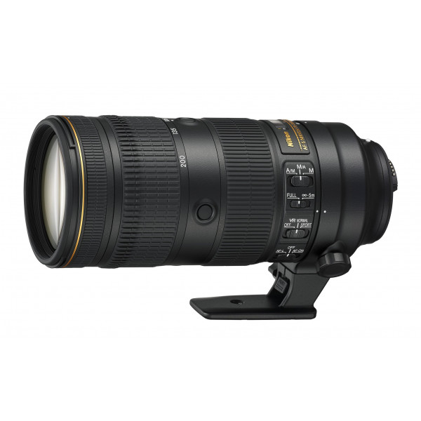 Nikon AF-S Nikkor 70-200 mm, 1:2.8E FL ED VR (inkl. HB-58 ...