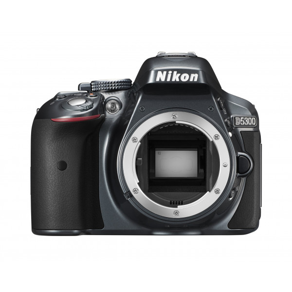 Nikon D5300 SLR-Digitalkamera (24,2 Megapixel, 8,1 cm (3,2 Zoll) LCD-Display, Full HD, HDMI, WiFi, GPS, AF-System mit 39 Messfeldern) nur Gehäuse anthrazit-32