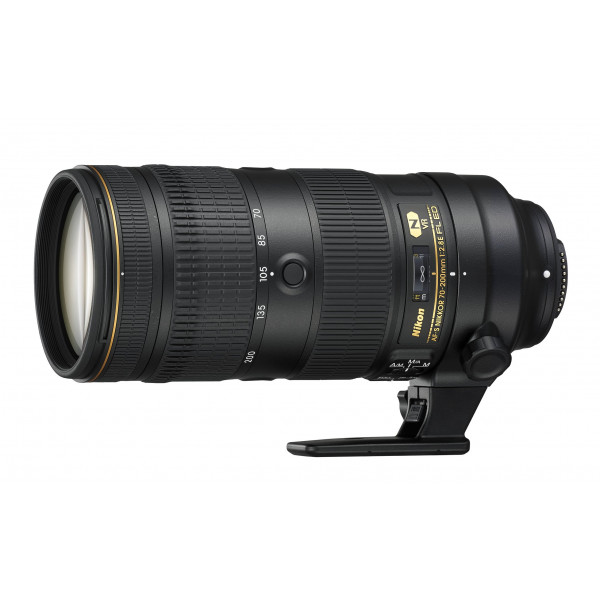 Nikon AF-S Nikkor 70-200 mm, 1:2.8E FL ED VR (inkl. HB-58 Gegenlichtblende mit CL-M2 Objektivbeutel) schwarz-35