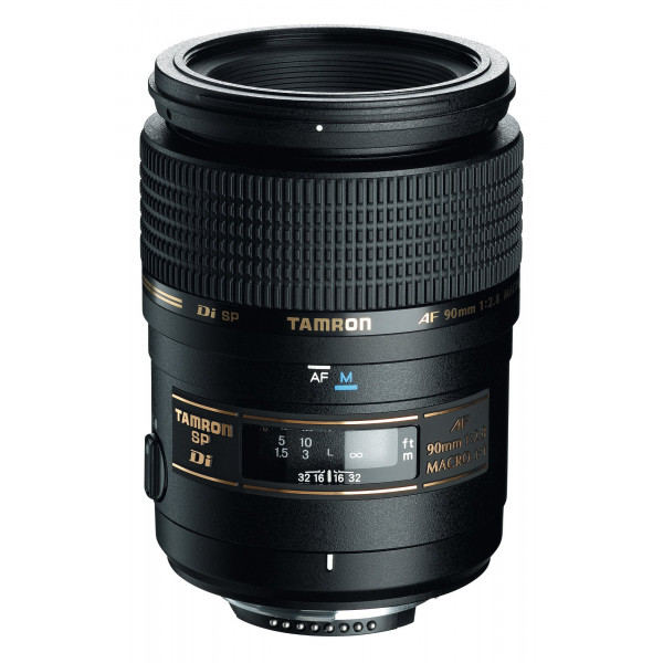 Tamron AF 90mm 2,8 Di Macro 1:1 SP digitales Objektiv (55 mm Filtergewinde) mit "Built-In Motor" für Nikon-32
