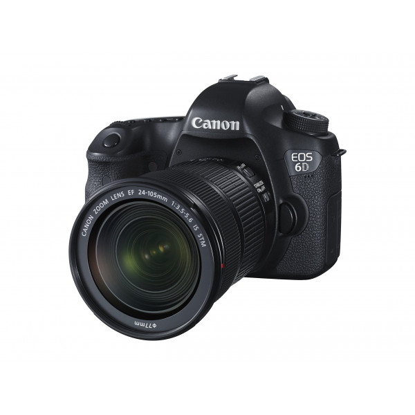 Canon EOS 6D SLR-Digitalkamera (20,2 Megapixel, CMOS-Vollformatsensor, 7,6 cm (3 Zoll) Display, Full-HD) Kit inkl. 24-105 mm IS STM, schwarz-310