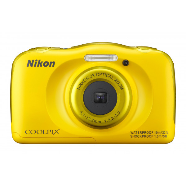Nikon Coolpix S33 Digitalkamera (13,2 Megapixel, 3-fach opt. Zoom, 6,9 cm (2,7 Zoll) LCD-Display, USB 2.0, bildstabilisiert) gelb-36