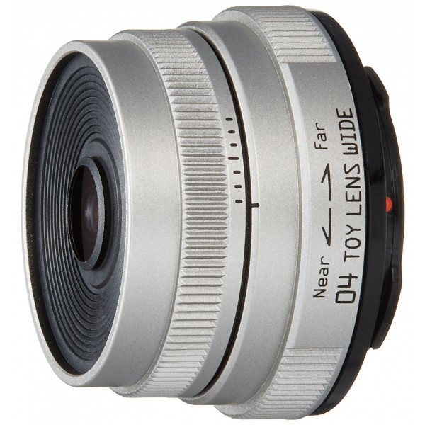 Pentax-04 TOY Lens Wide Silver for Pentax Q Mount (japan import)-34