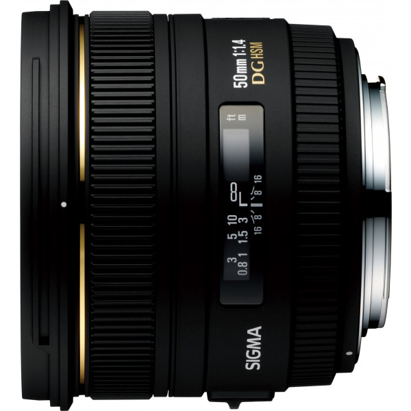 Sigma 50mm F1,4 EX DG HSM Objektiv (77mm Filtergewinde) für Canon-31